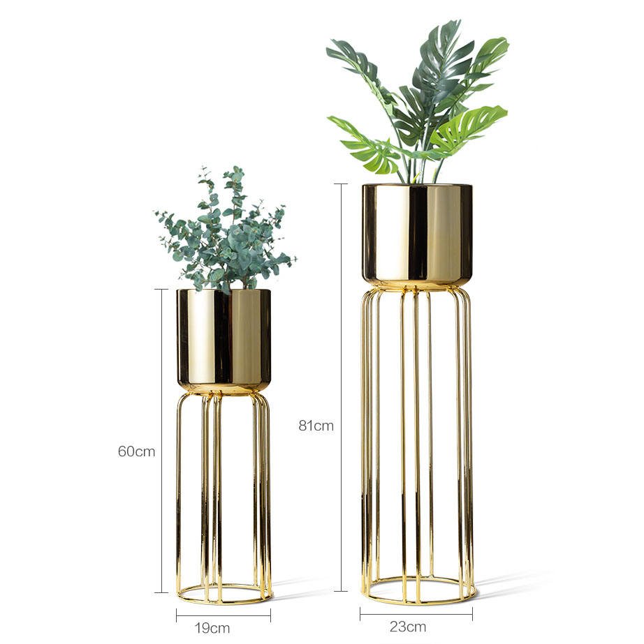 ALTE Collection Gold Planters by Marcel Ardani – Indoor & Outdoor